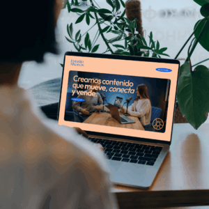 Premade Web: Orange Blue Shonos