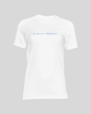 Polera Tradicional "Constancia > Motivación"