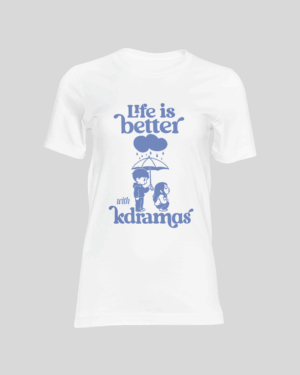 Polera Tradicional Kdrama Fan "Life is better..."