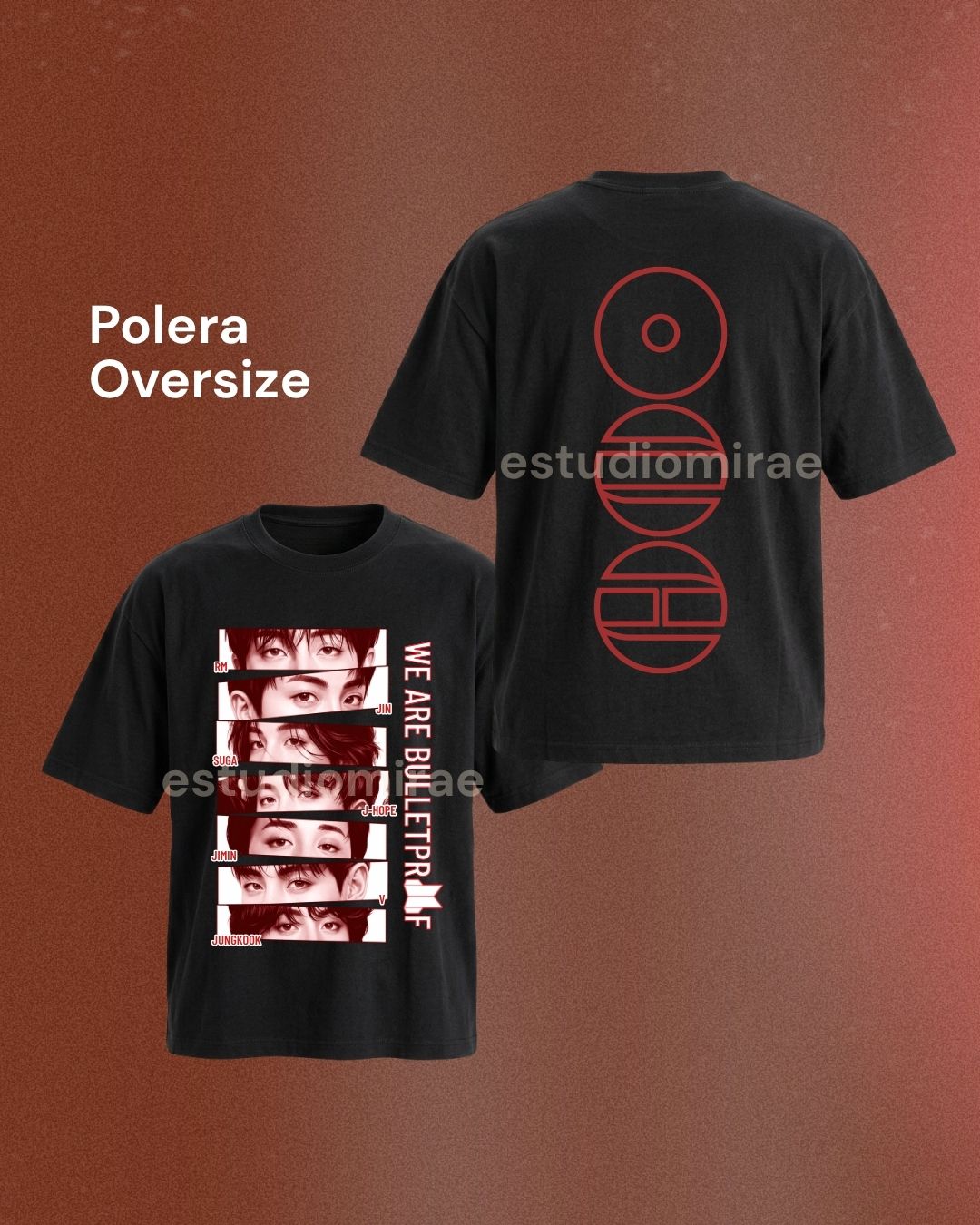 Polera Eyes Bulletproof