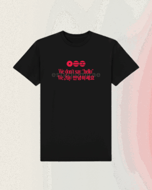 Polera We don't say hello! BTS