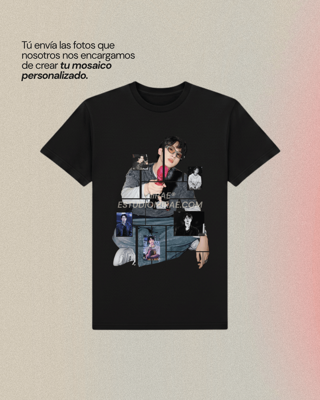 Polera Mosaico Personalizada - Imagen 2