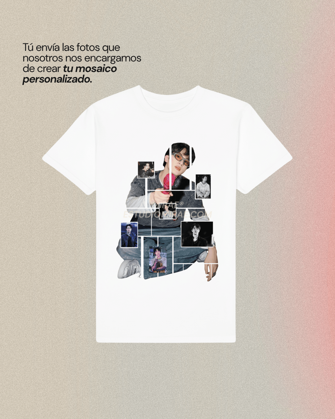 Polera Mosaico Personalizada - Imagen 3