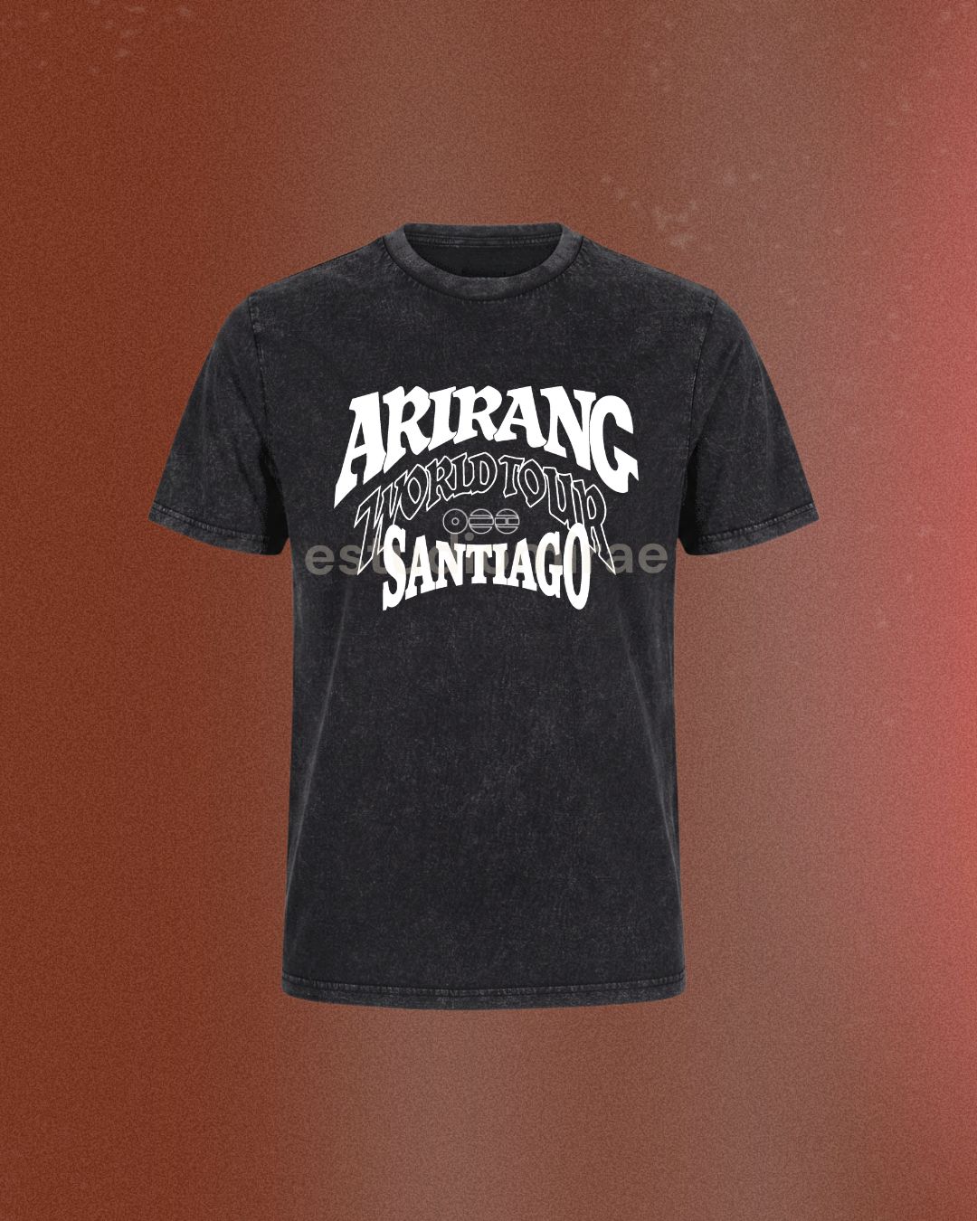 Polera Acid Wash Arirang World Tour - Imagen 2