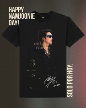Polera Happy Namjoon Day - Solo por hoy!
